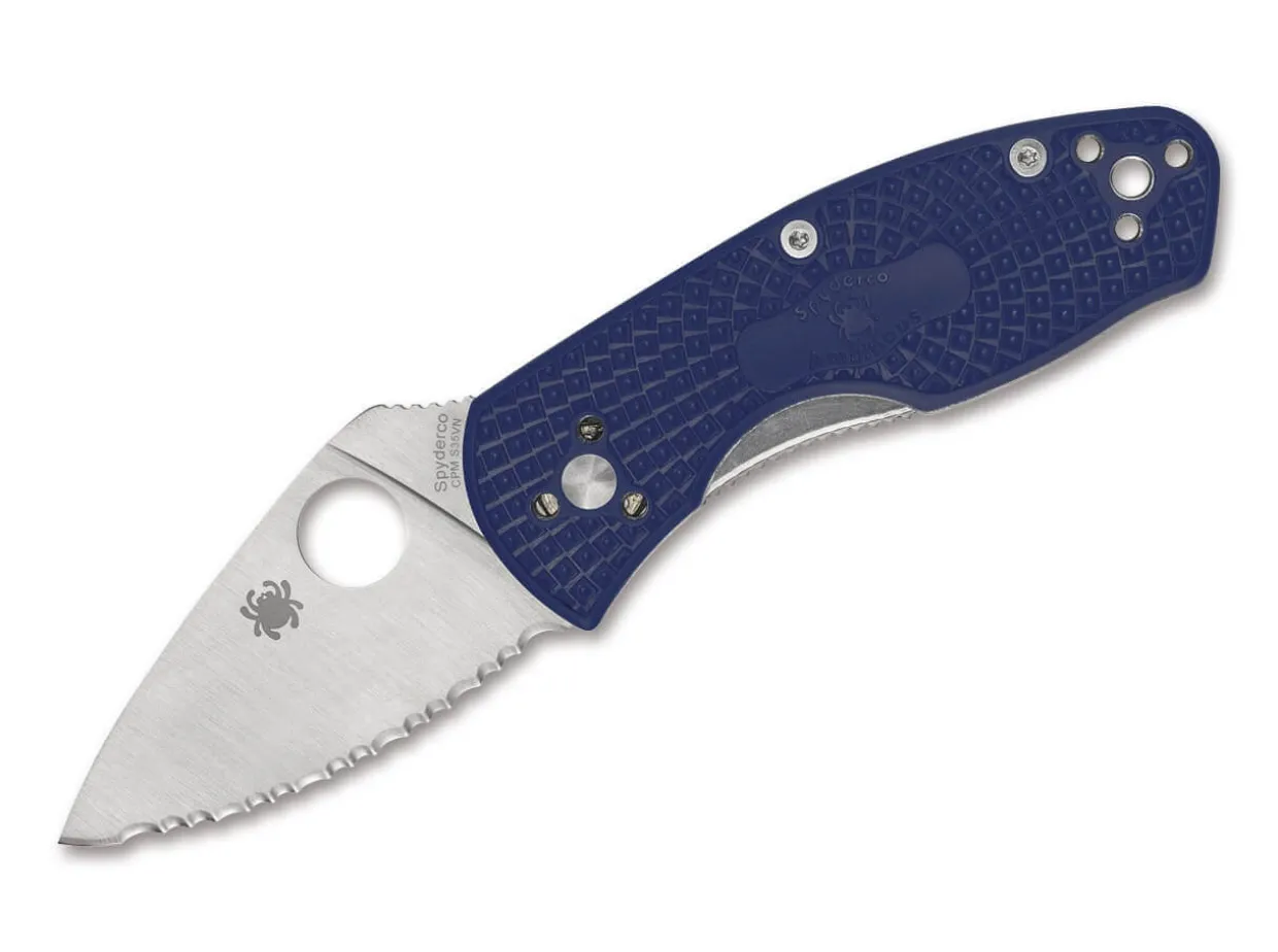 Ambitious Lightweight Cpm-S35Vn Blue Spyderedge