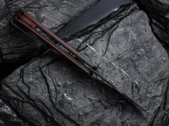 Appalachian Drifter Ii Damascus G10 Burgundy