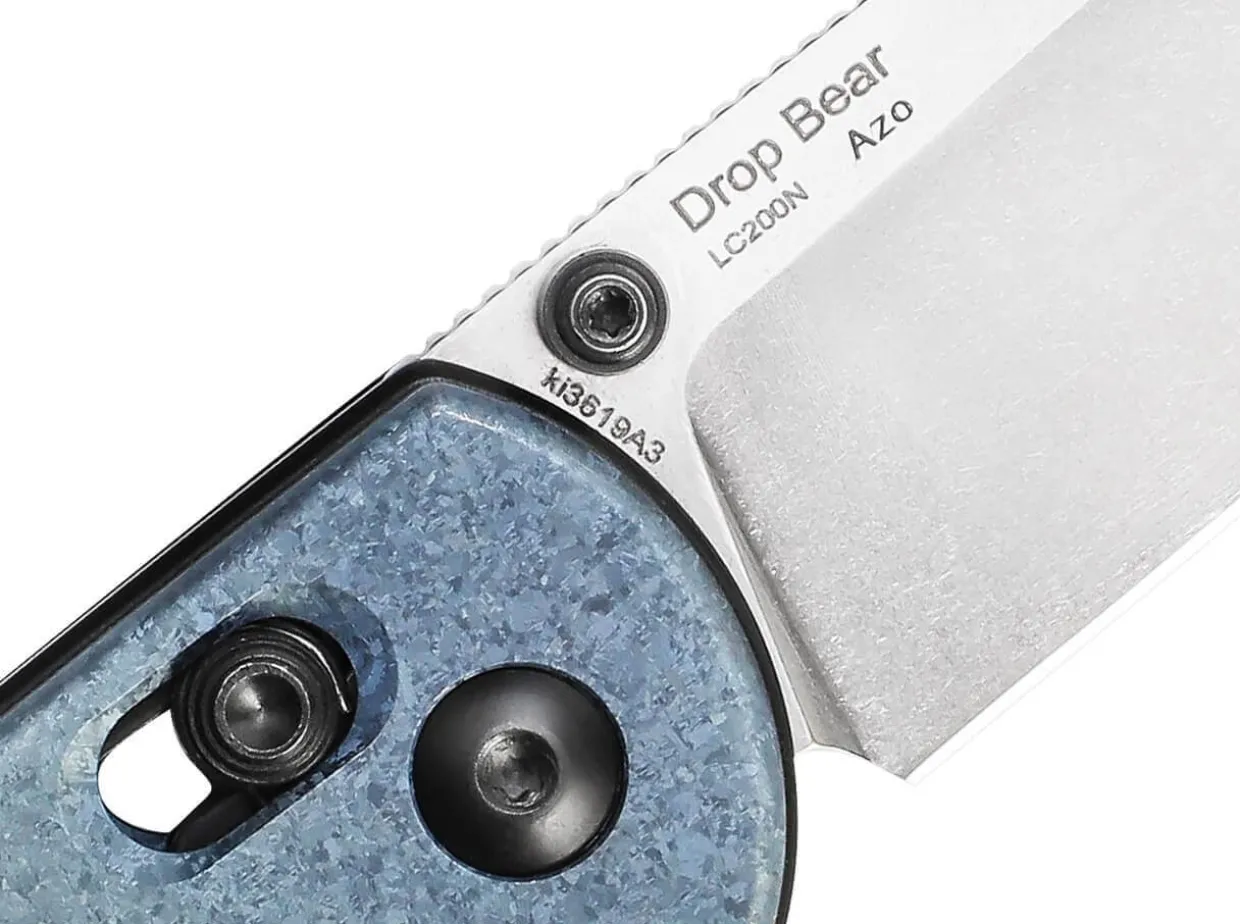 Azo Drop Bear Titanium Snowflakes Yellow & Blue