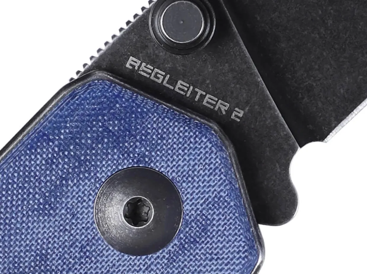 Begleiter Blue Denim Micarta