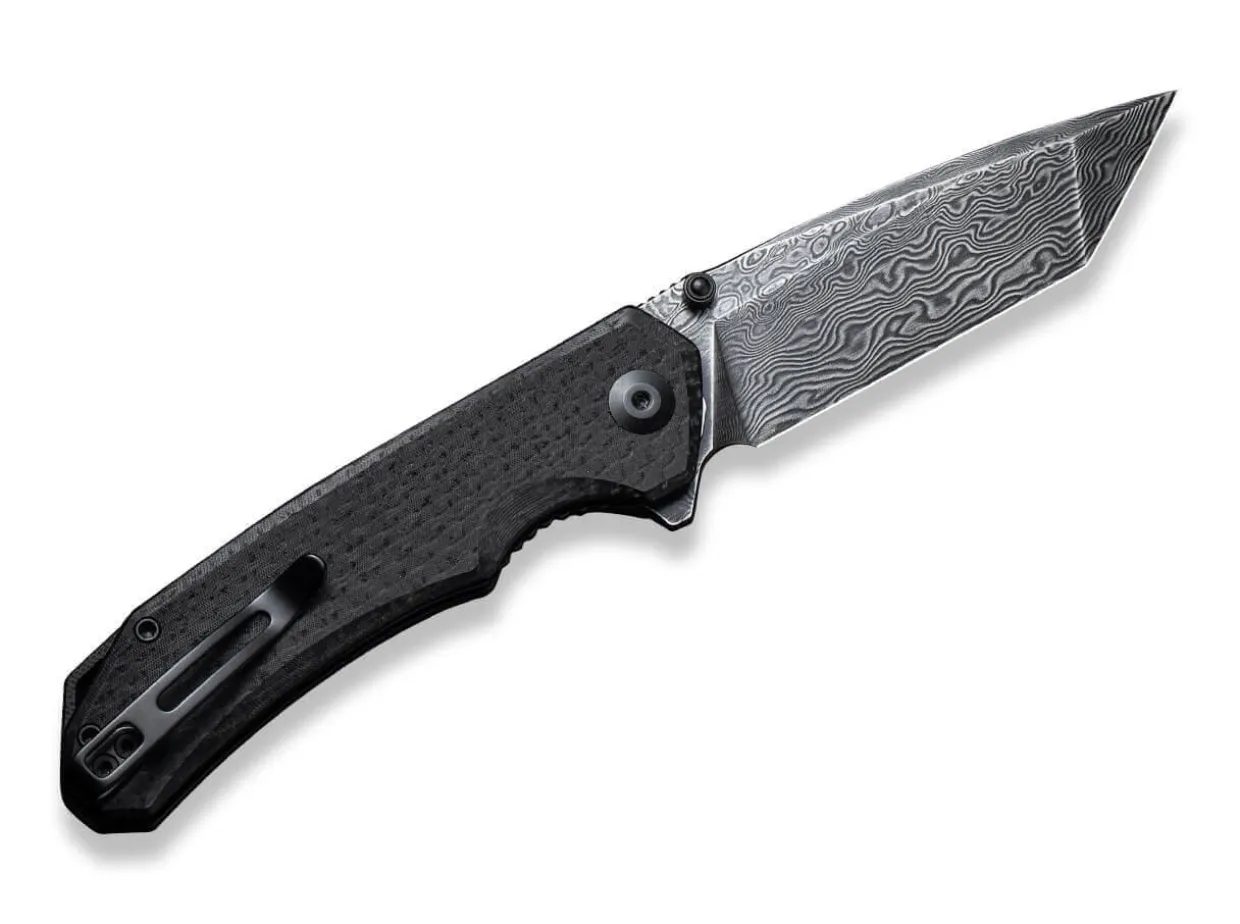 Brazen Damascus Micarta Black