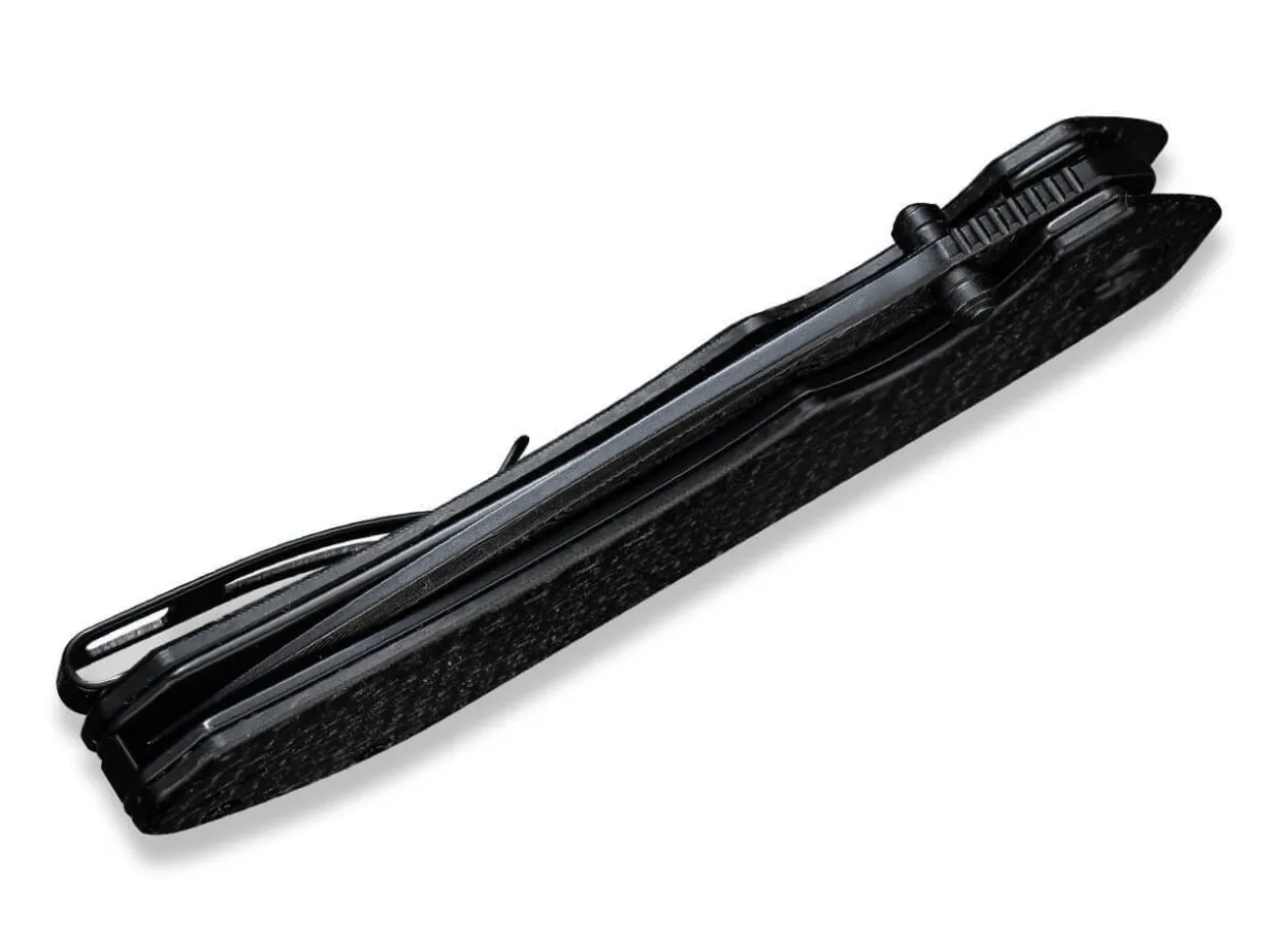 Brazen Damascus Micarta Black