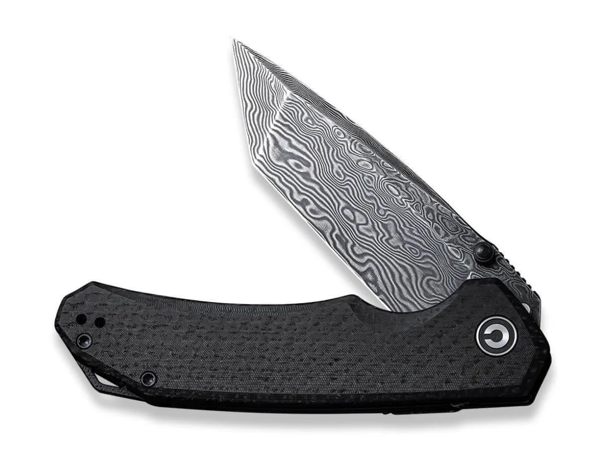 Brazen Damascus Micarta Black