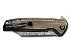 Brigand Damascus Brass Black