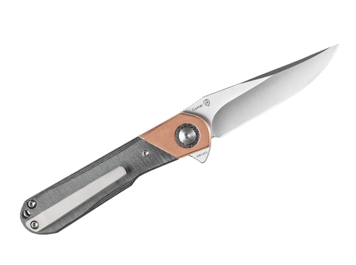 Comet Copper Micarta Black