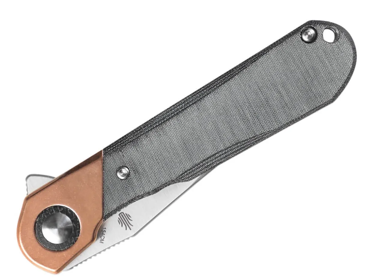 Comet Copper Micarta Black