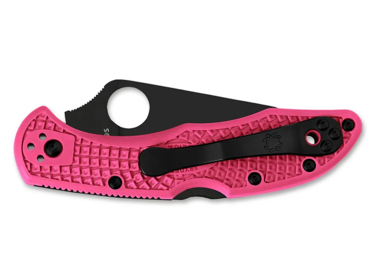 Delica Pink Heels Black Blade