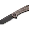 Elementum Micarta Brown Tanto