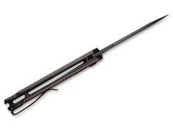 Elementum Micarta Dark Brown Tanto