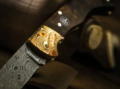 Folding Hunter Mokume Damascus