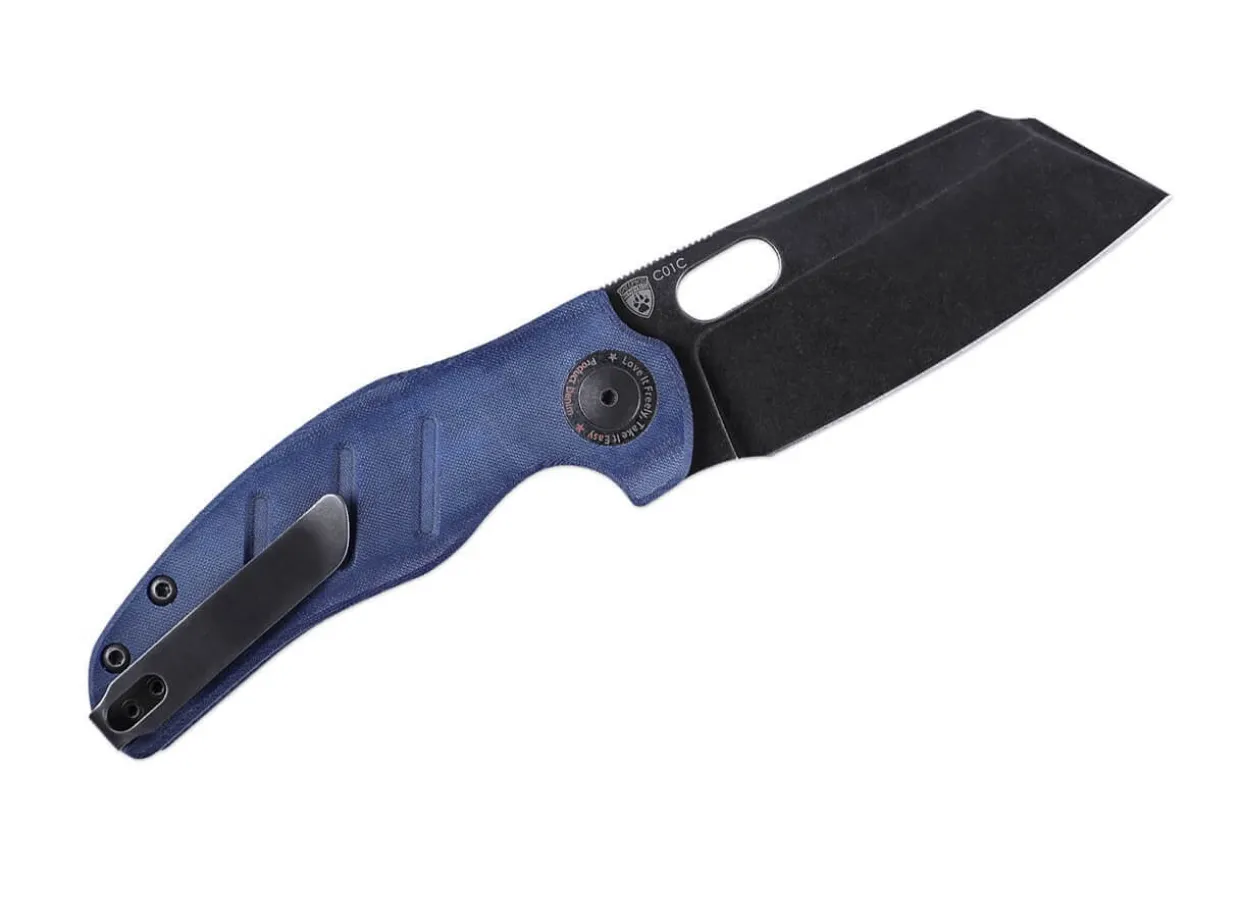 Full Size Sheepdog C01C Blue Denim Micarta