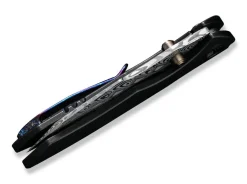 High-Fin Titanium Black Hakkapella Damascus