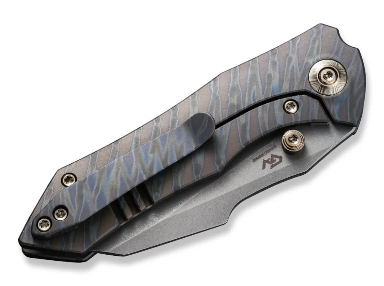 High-Fin Titanium Grey Tiger Stripe