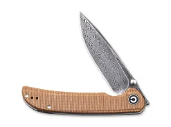 Imperium Damascus Micarta Brown