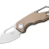 Isonzo M390 Clippoint Titanium Bronze