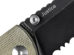 Justice Micarta Green