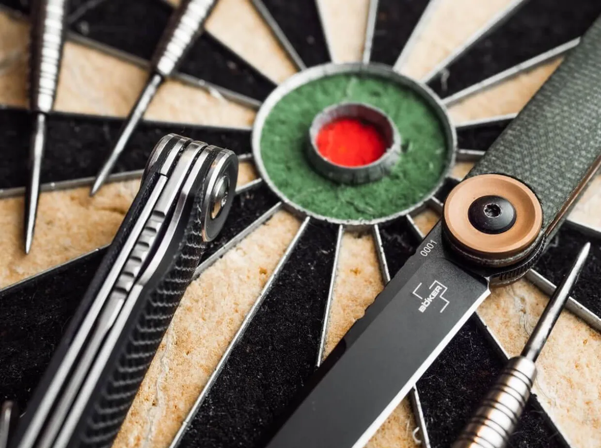 Kaizen Green Canvas Micarta