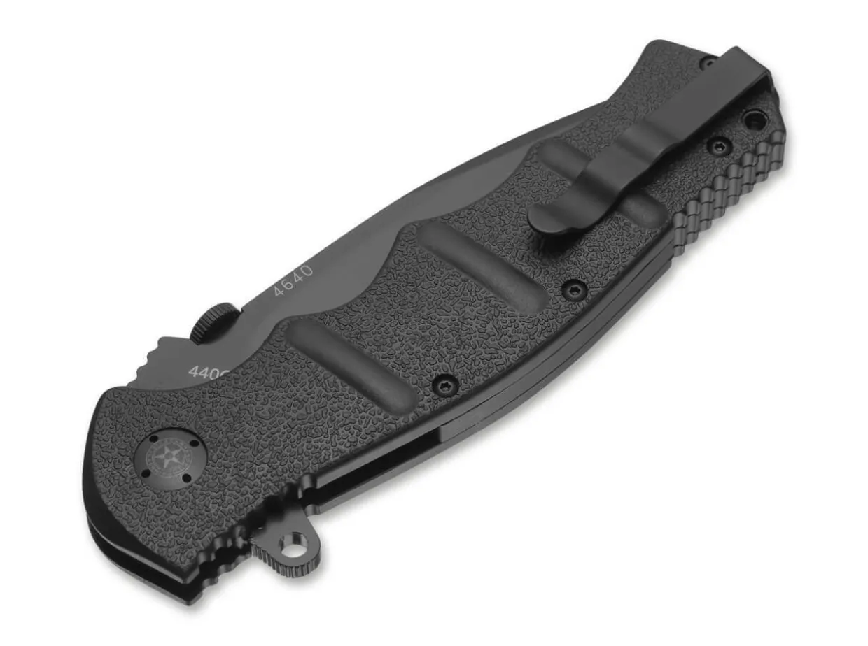 Kal-101 Black Serrated