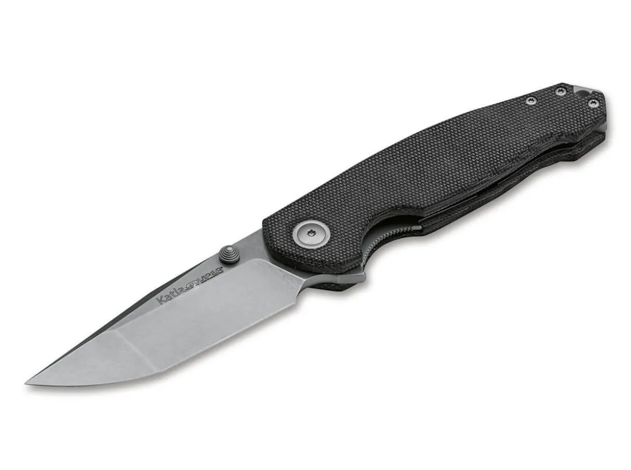 Katla Canvas Micarta Black