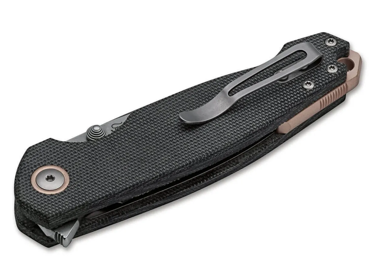 Katla Canvas Micarta Black