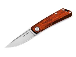 Luna Damascus G10 Sky Orange Boker Exclusive