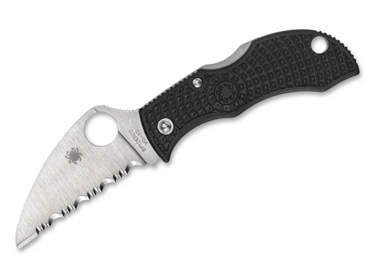 Manbug Wharncliffe Black Spyderedge