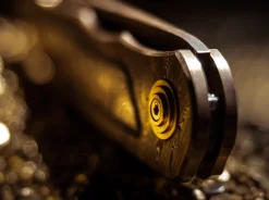 Merlin Damascus Masterpiece Gold