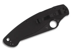 Military 2 G10 Black Blade Plainedge