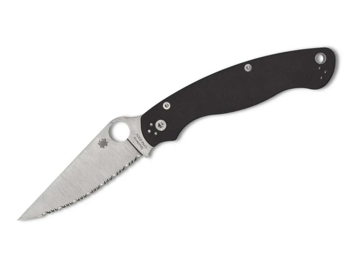 Military 2 G10 Black Spyderedge
