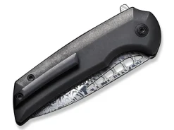 Mini Malice Titanium Black Damascus