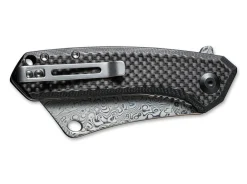 Mini Mastodon Damascus Carbon