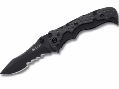 Mini My Tighe Black Serrated Assisted