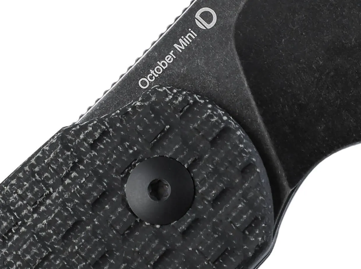 October Mini Micarta All Black