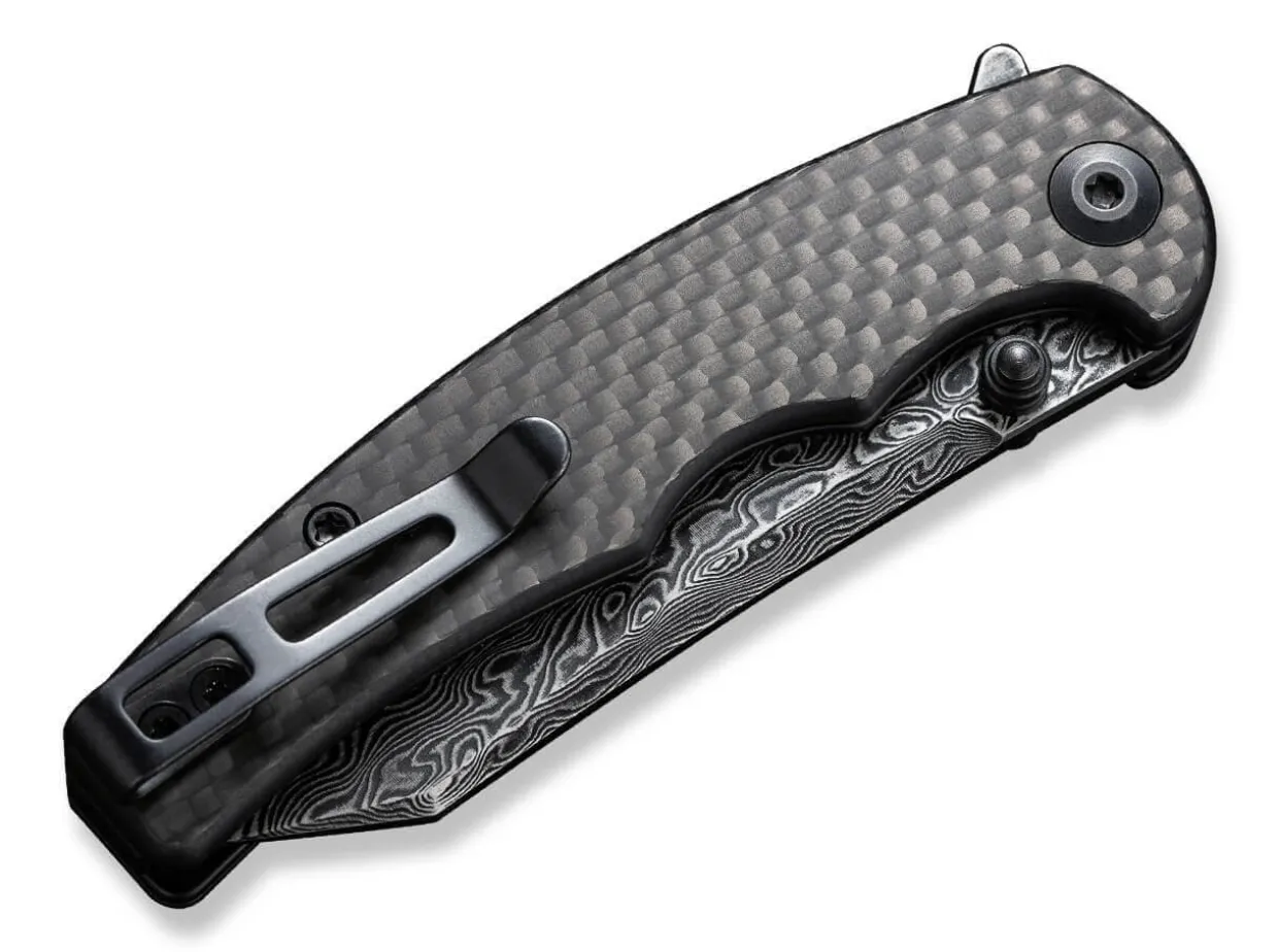 P87 Twill Carbon Damascus