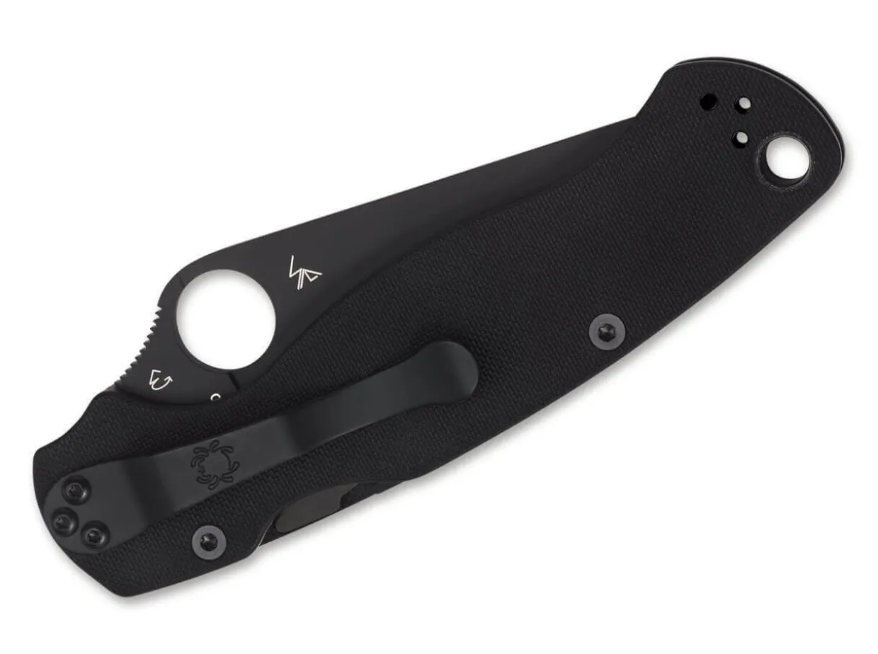 Para-Military 2 Black G10 Plain