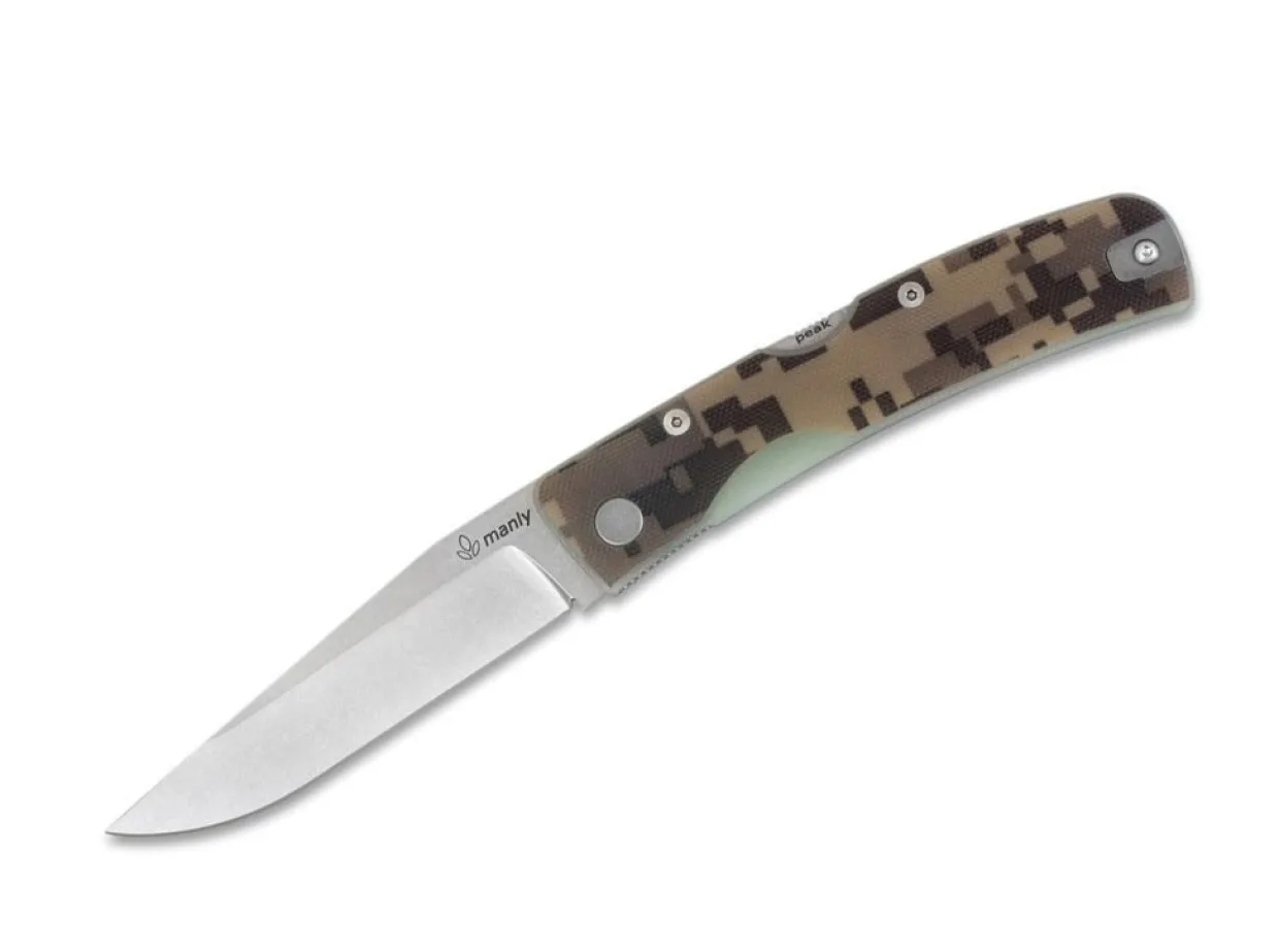 Peak Cpm S-90V Desert Camo Two Hand Opening