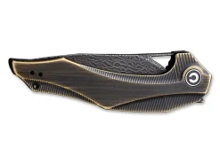 Plethiros Black Brass Damascus