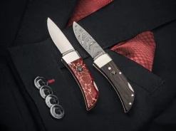 Pocket Bog Oak Damascus