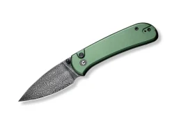 Qubit Aluminum Green Damascus