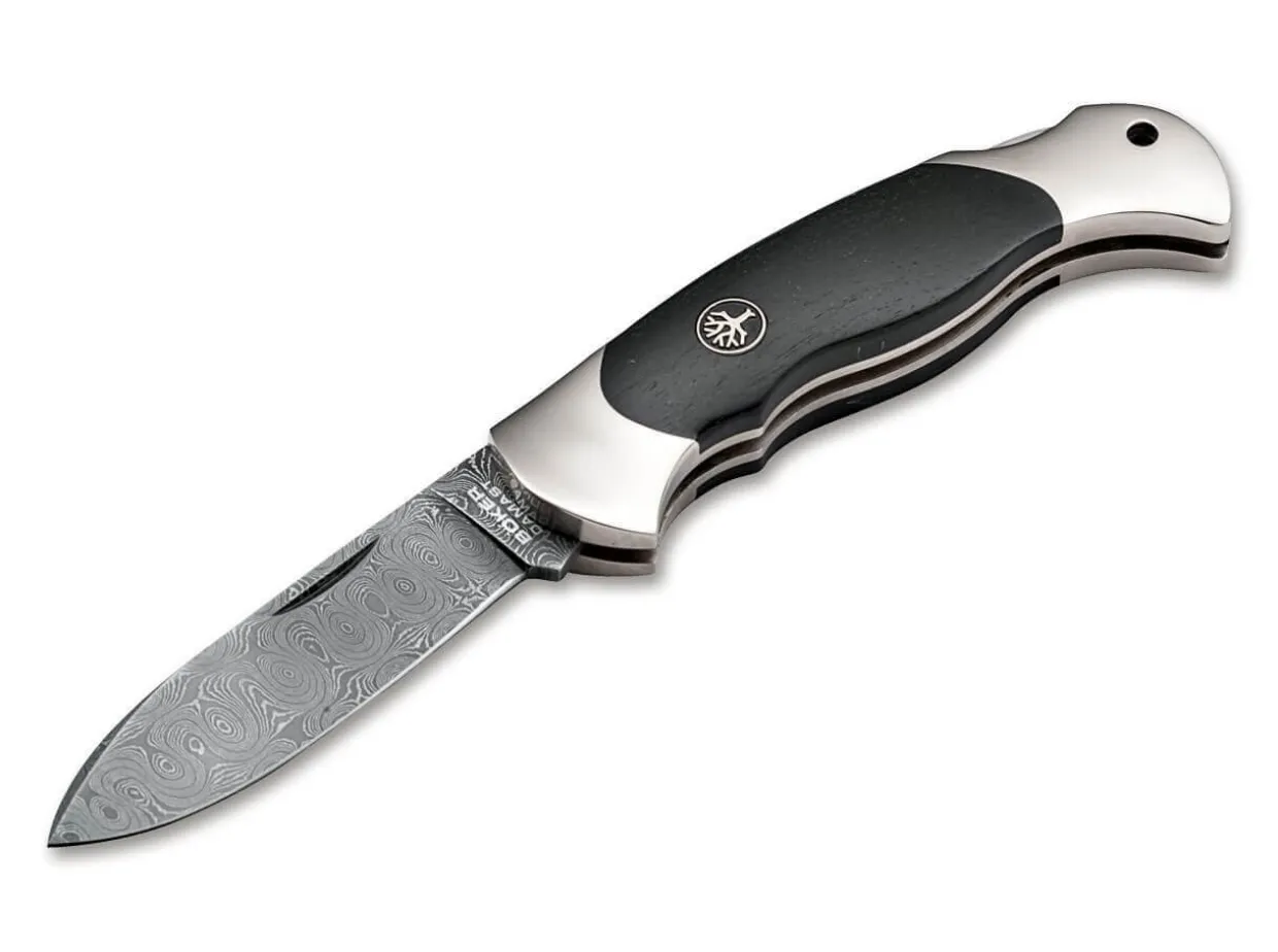 Scout Spearpoint Ironwood Damascus