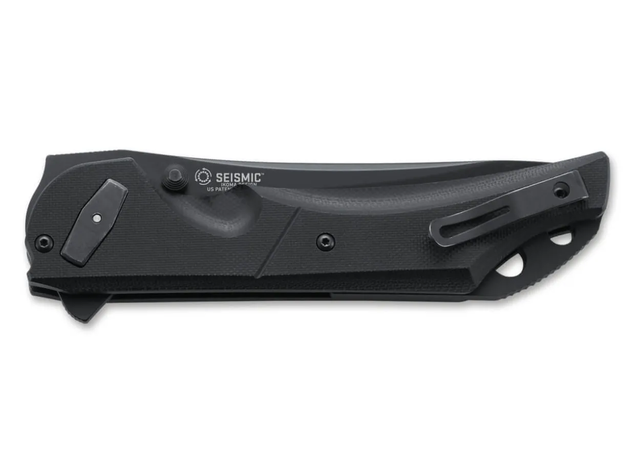 Seismic Black Serrated