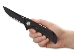 Seismic Black Serrated