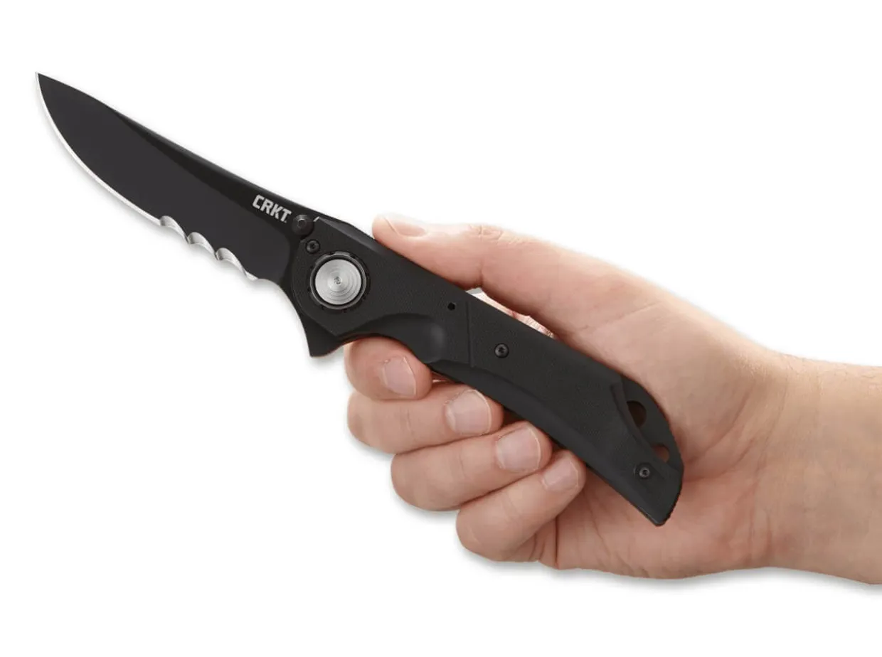 Seismic Black Serrated