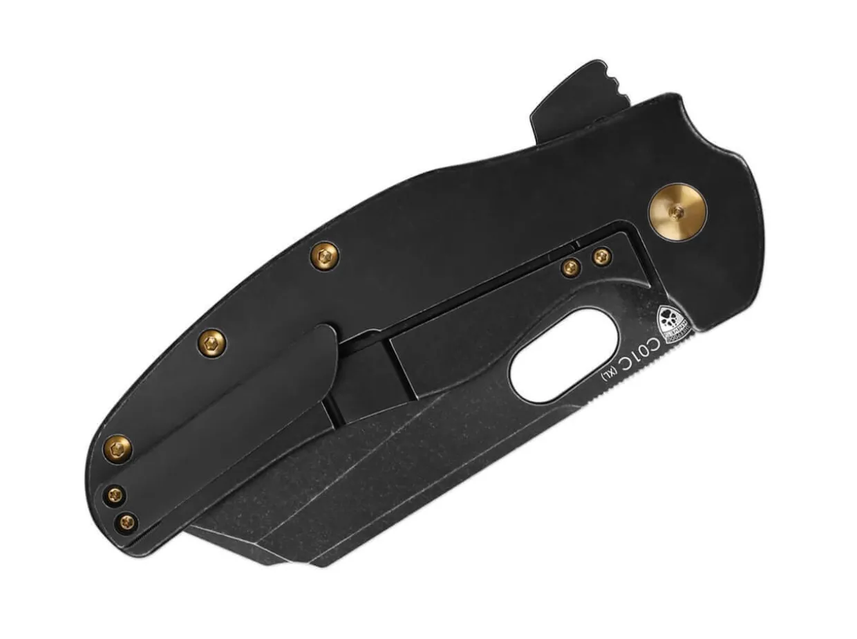 Sheepdog C01C Xl S35Vn Titanium All Black