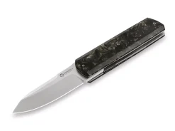 Silver Sport Knife Fat Carbon Black