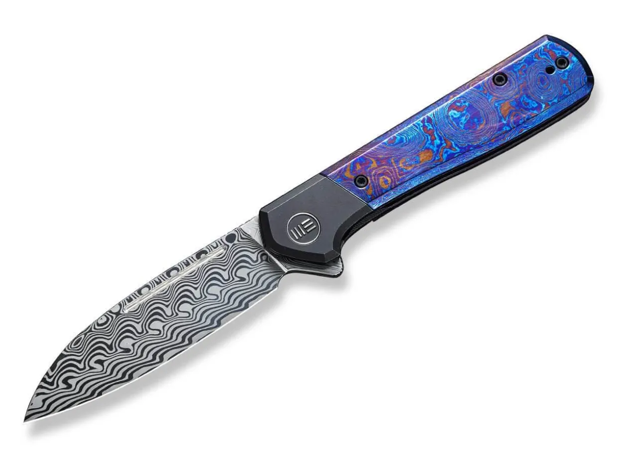 Soothsayer Damascus Purple Timascus