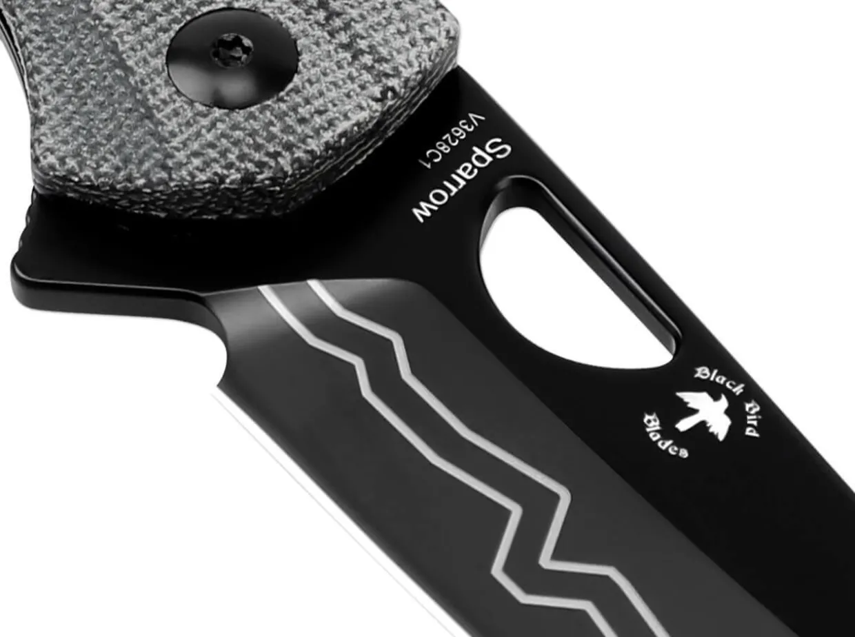 Sparrow Micarta Black