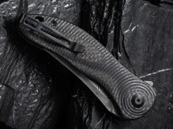 Synergy 3 Damascus G10 Cf Black Tanto