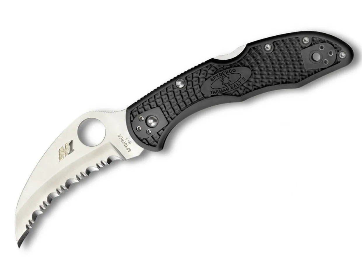 Tasman Salt 2 Lightweight Black H1 Serrated