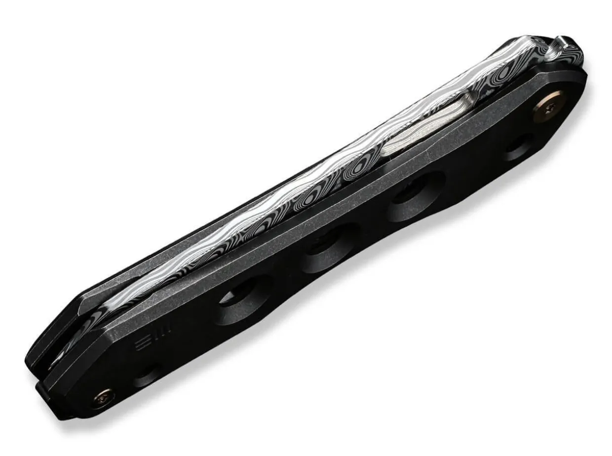 Vision R Titanium Black Damascus